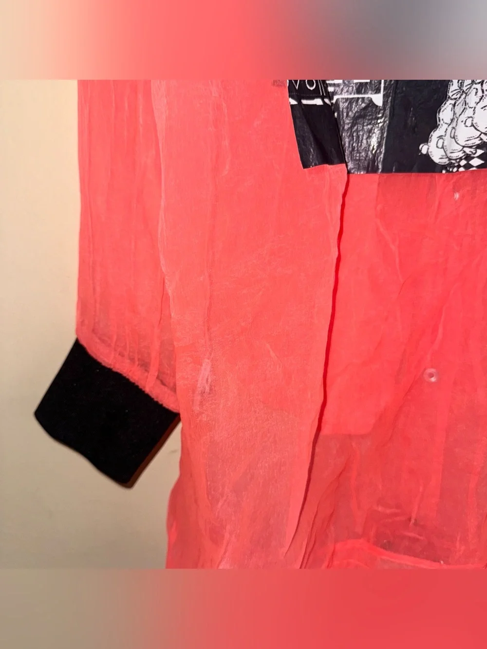 DIESEL G-CLAY JACKET OOSEZN-OBAYF-3AX IN PINK Organza Nylon Size S